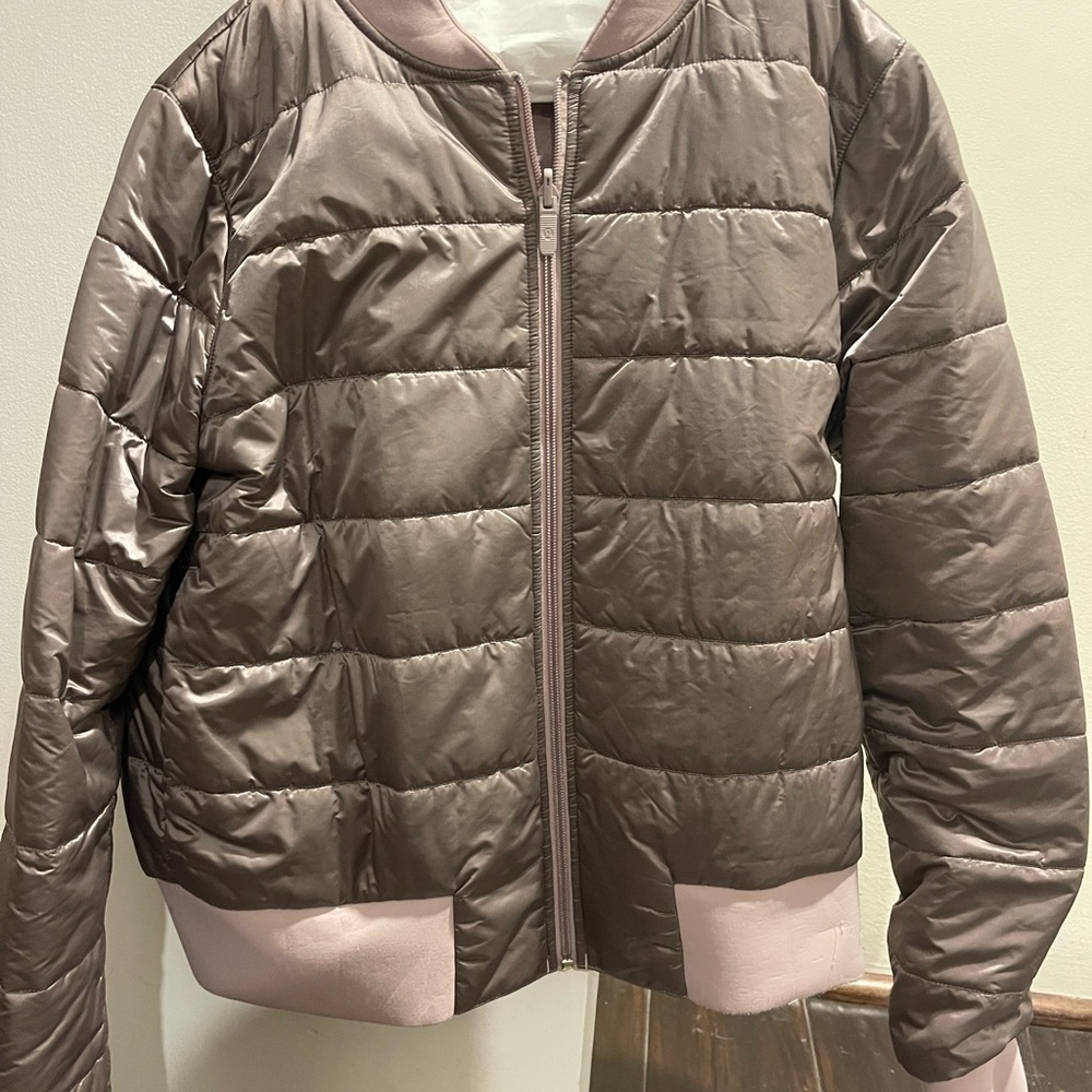 Lululemon Reversible Dusty Pink Bomber Jacket Size 8 Worn few times only. EUC